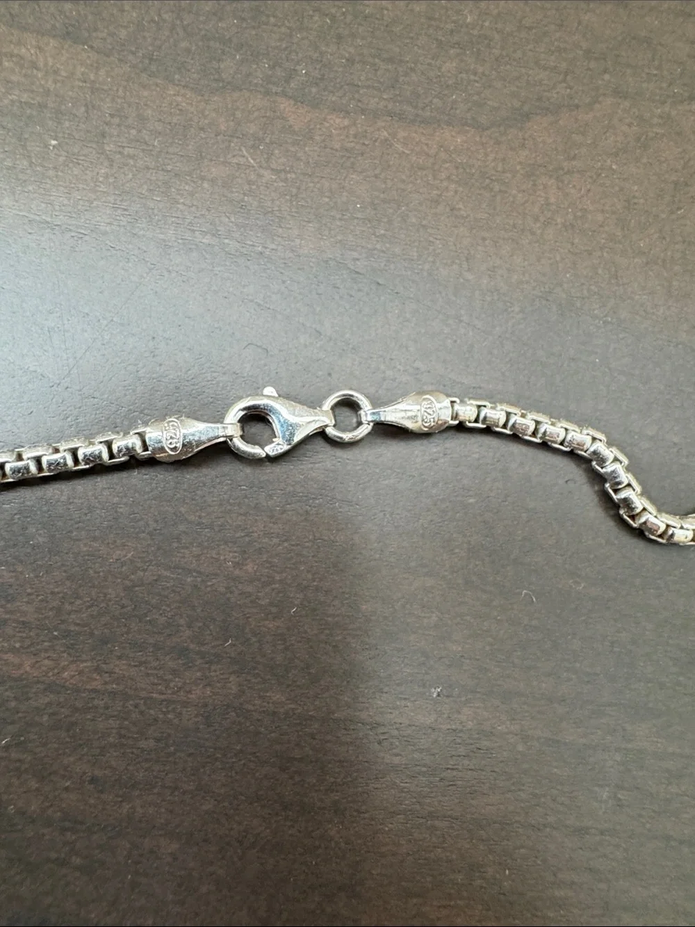 David Yurman Sterling Silver .925 Tag Necklace